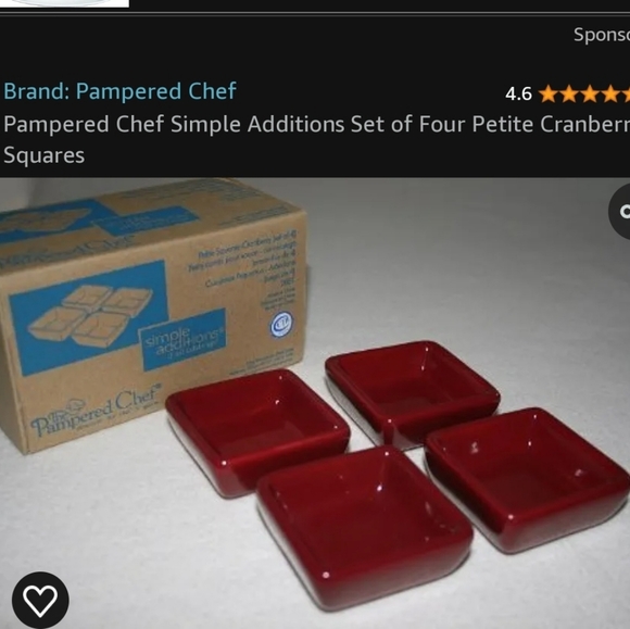 Pampered chef condiments bowls - Picture 3 of 3